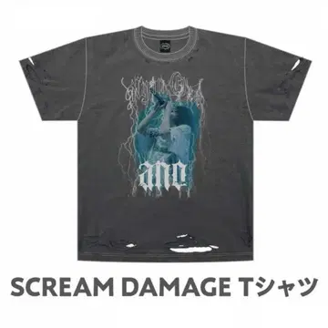 아노짱 SCREAME DAMAGE 티셔츠 M 사이즈
