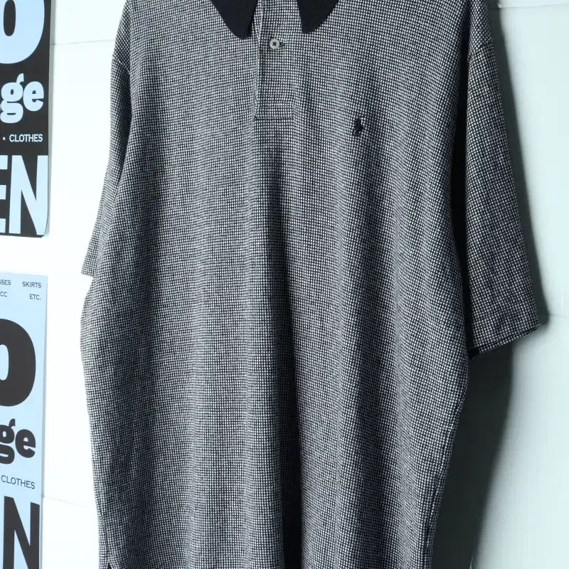 (XL-3XL) 폴로 랄프로렌 반팔 카라 티셔츠 90S-H37660