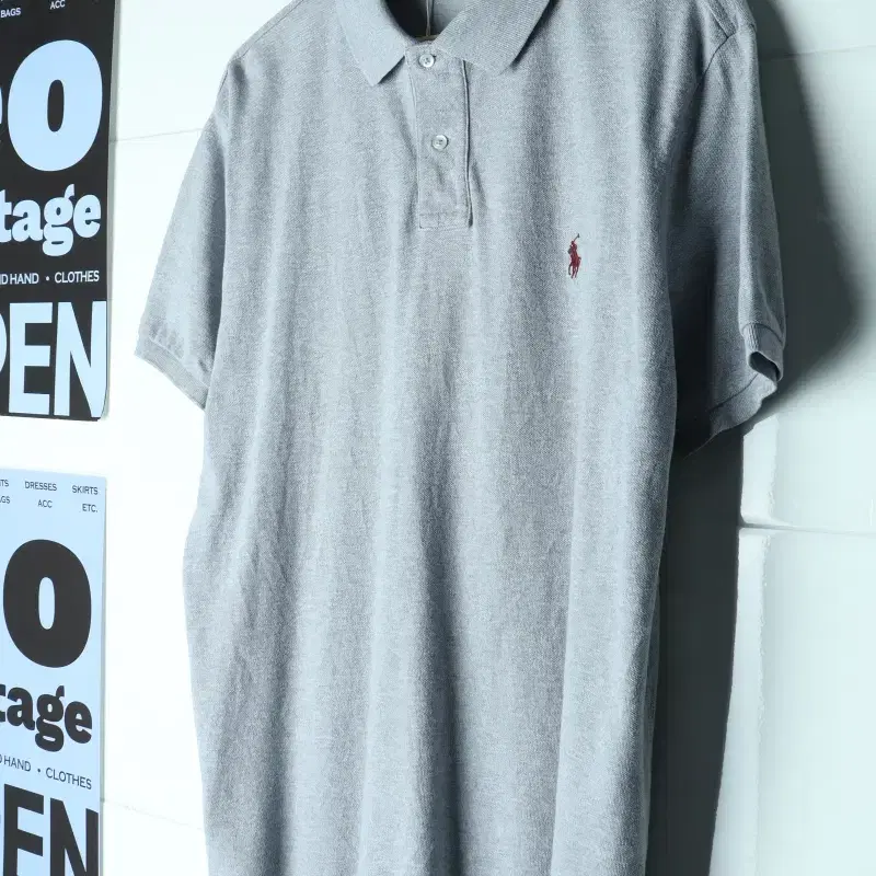 (XL-2XL) 폴로 랄프로렌 반팔 카라 티셔츠 00S-H37689