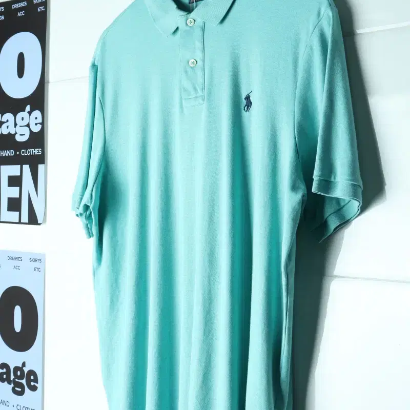 (L-XL) 폴로 랄프로렌 반팔 카라 티셔츠 USA 포니-H37696