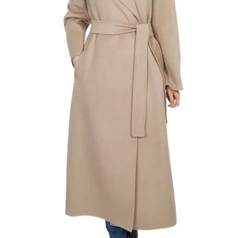 S MaxMara 막스마라 파올라 울 캐시미어 코트 카멜 42