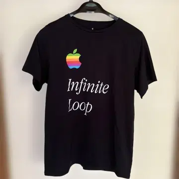 새상품급 Apple Infinite Loop T셔츠 (스토어 내 한정판)