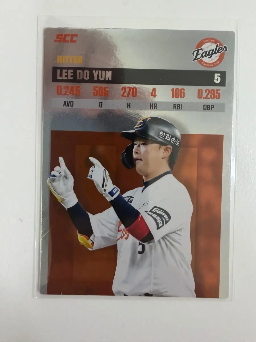 KBO 카드 2026+ 한화 이글스 이도윤 레코드