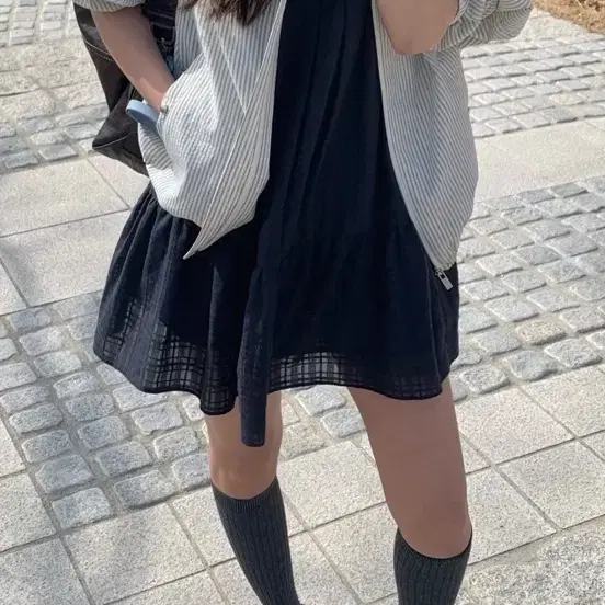 타낫 자켓 네이비원피스 세트판매(새상품)