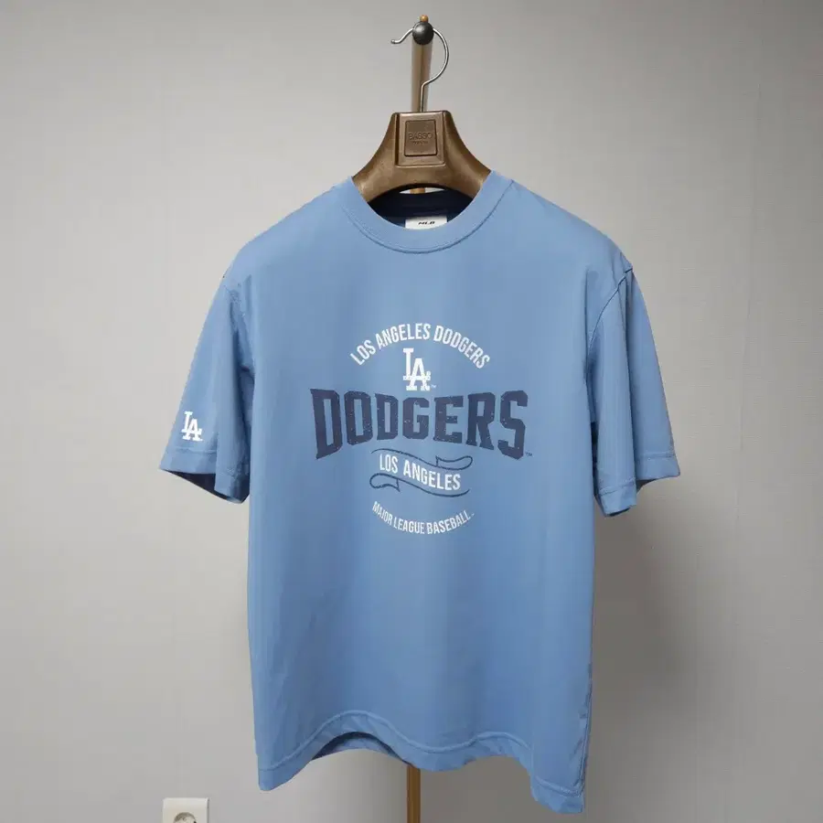 MLB LA 다저스 오버핏 반팔티 블루