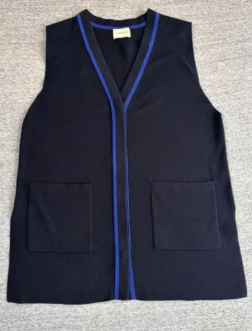 UNITED ARROWS 배색 라인 지레 베스트