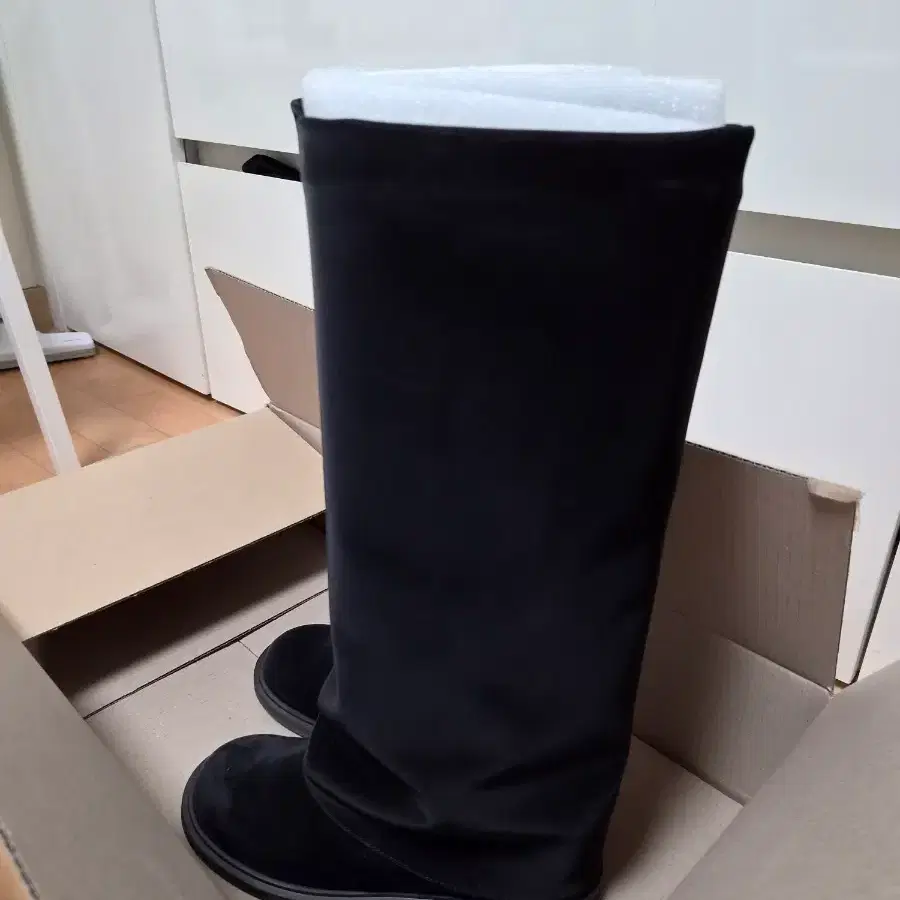 막마드 레그워머 롱부츠 255 leg warmer long Boots black