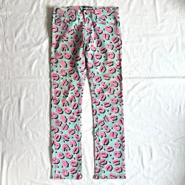 Gerlan jeans 거란진스 립 레오파드 팬츠 아카이브