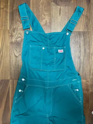 XLARGE 오버롤 그린