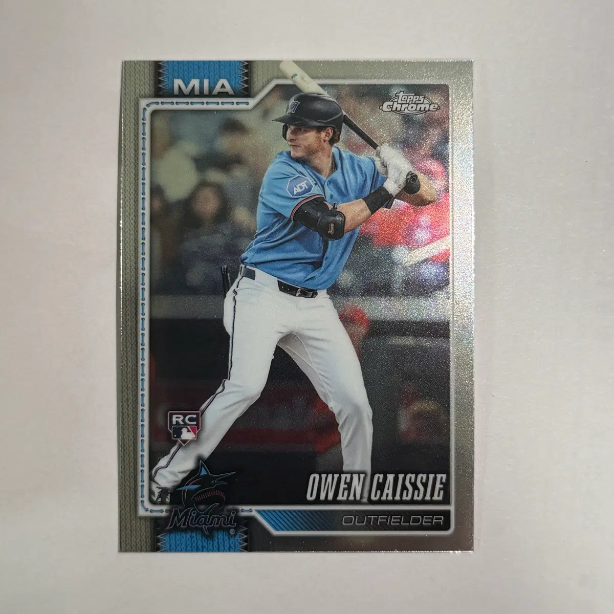 [루키] 마이애미 말린스 오웬 케이시 루키 탑스크롬 MLB 야구카드