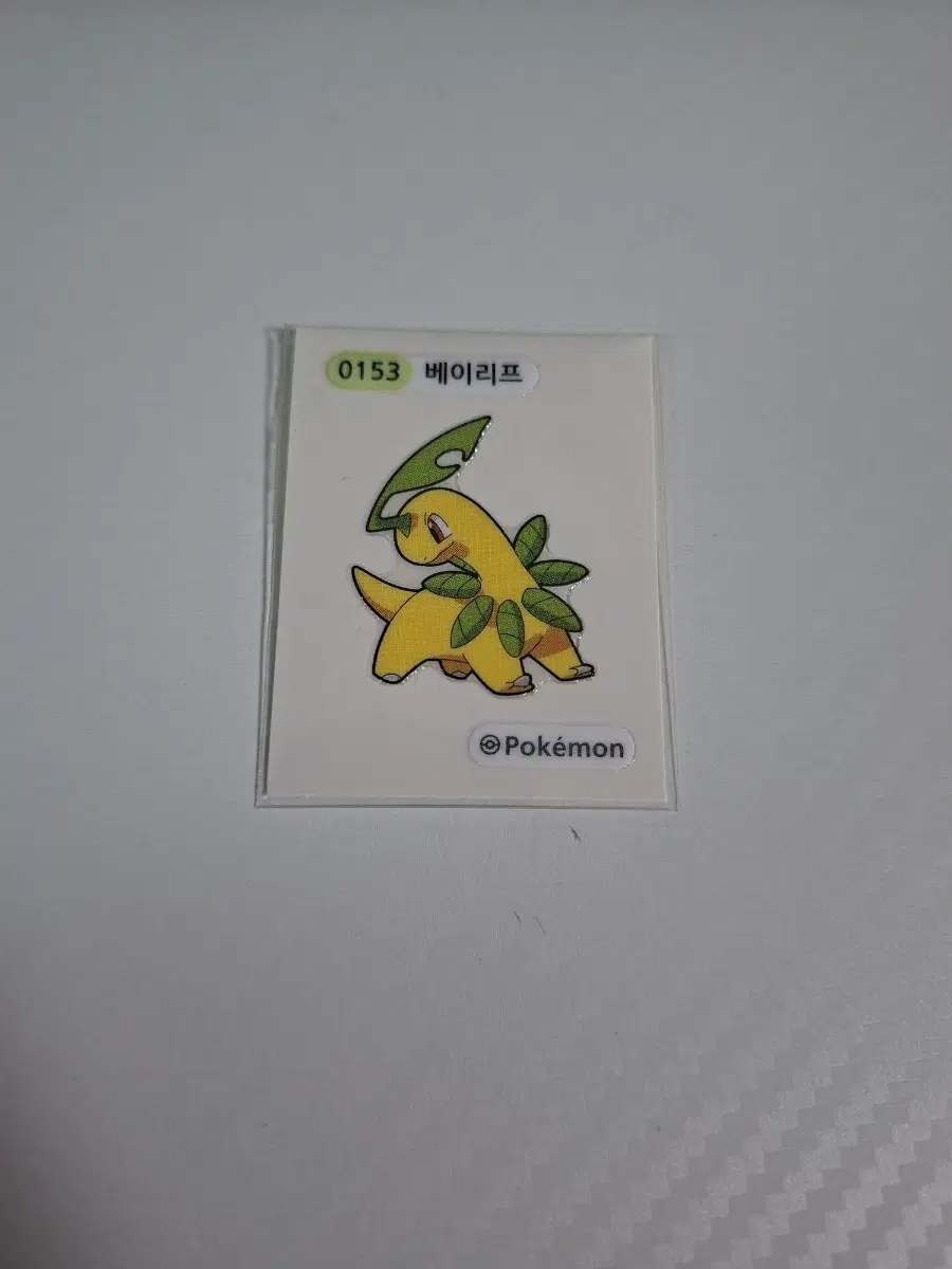 포켓몬 2024 시즌3 띠부씰 베이리프 0153