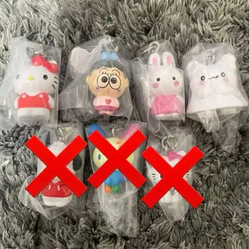 [ 새상품 ] [ 미사용 ] 산리오 올스타즈 메지루시 액세서리 7개 우사하나