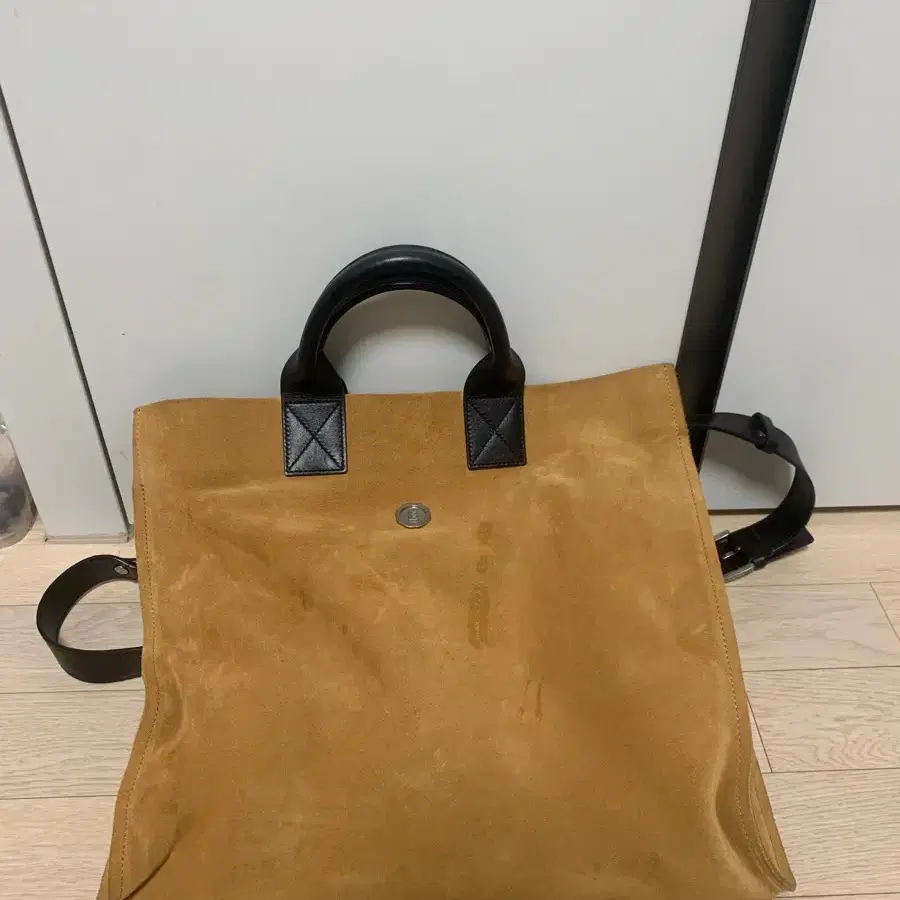 미닛뮤트 패티백 스웨이드 (사용감 있음)