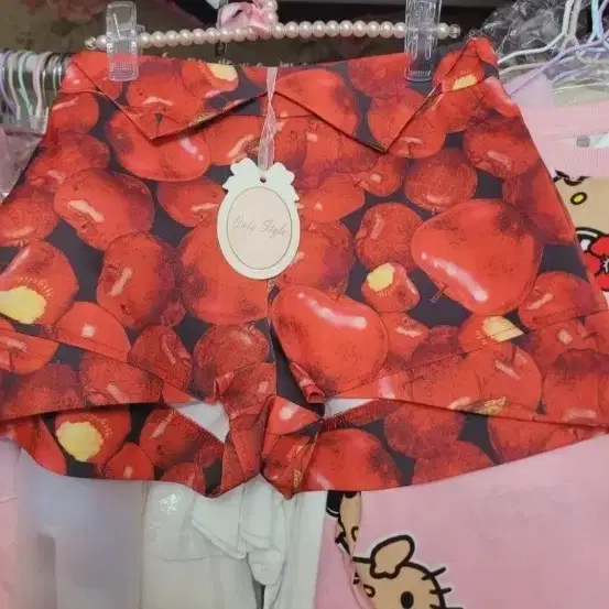 애플 패턴수입 바지