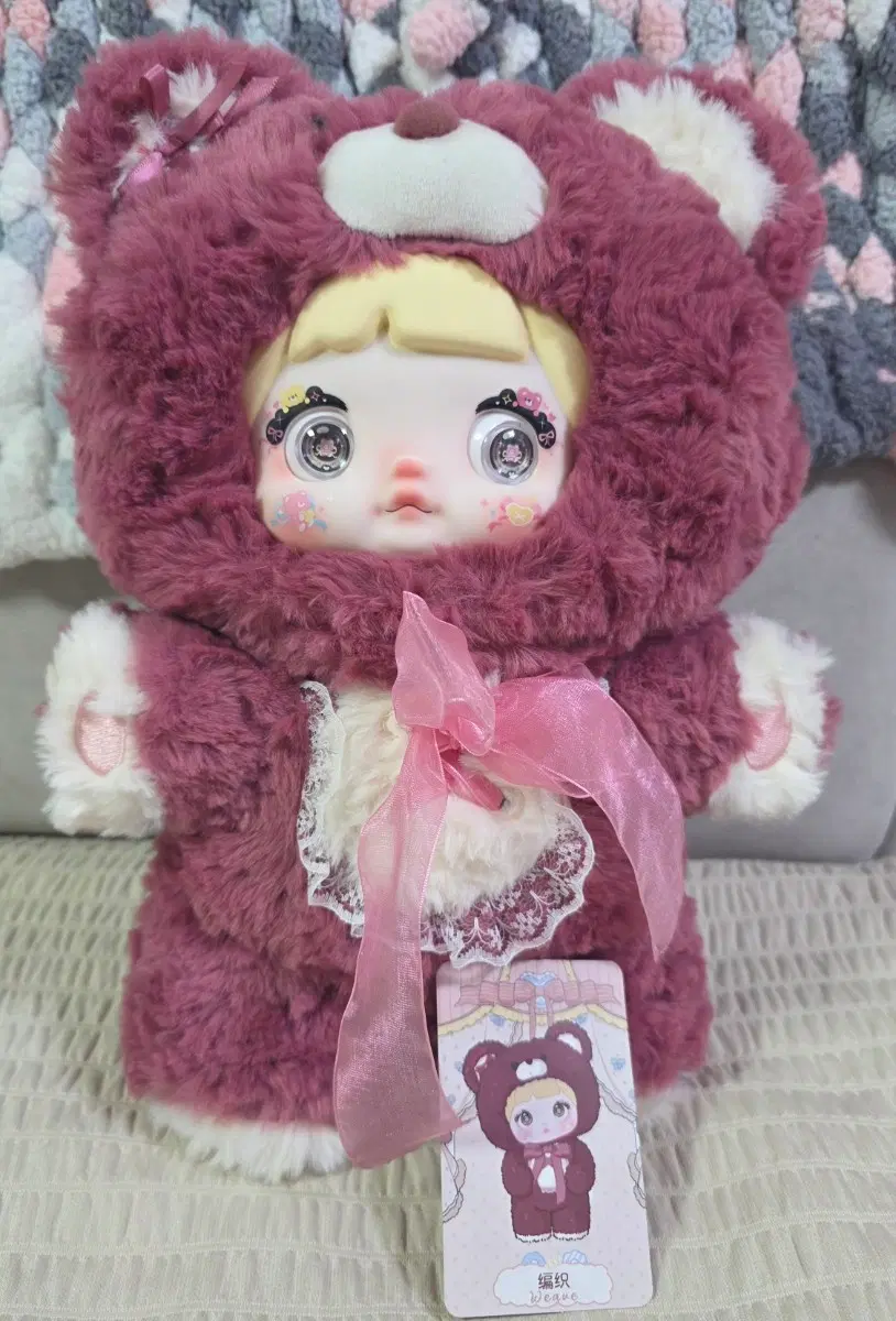 [정품]노미곰 노미굿나잇베어 400% 버건디곰