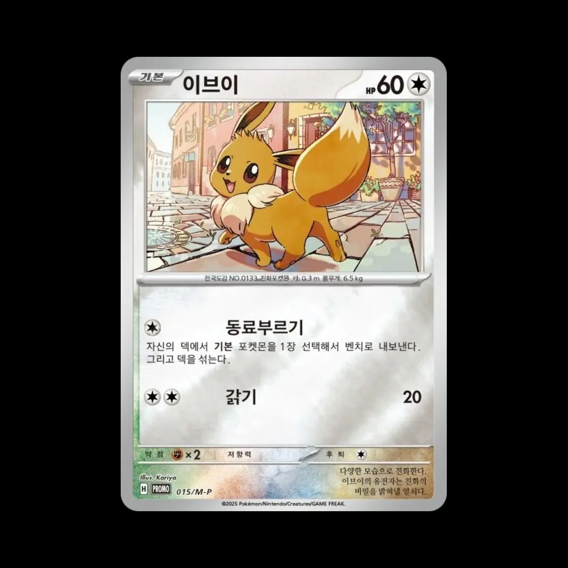 이브이 프로모 카드