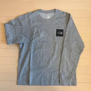 THE NORTH FACE 긴팔 티셔츠 롱티 그레이