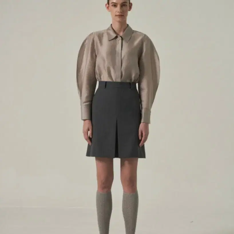 게드ged 핀턱 스커트