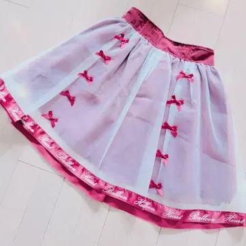 LIZ LISA 오간자 플레어 스커트