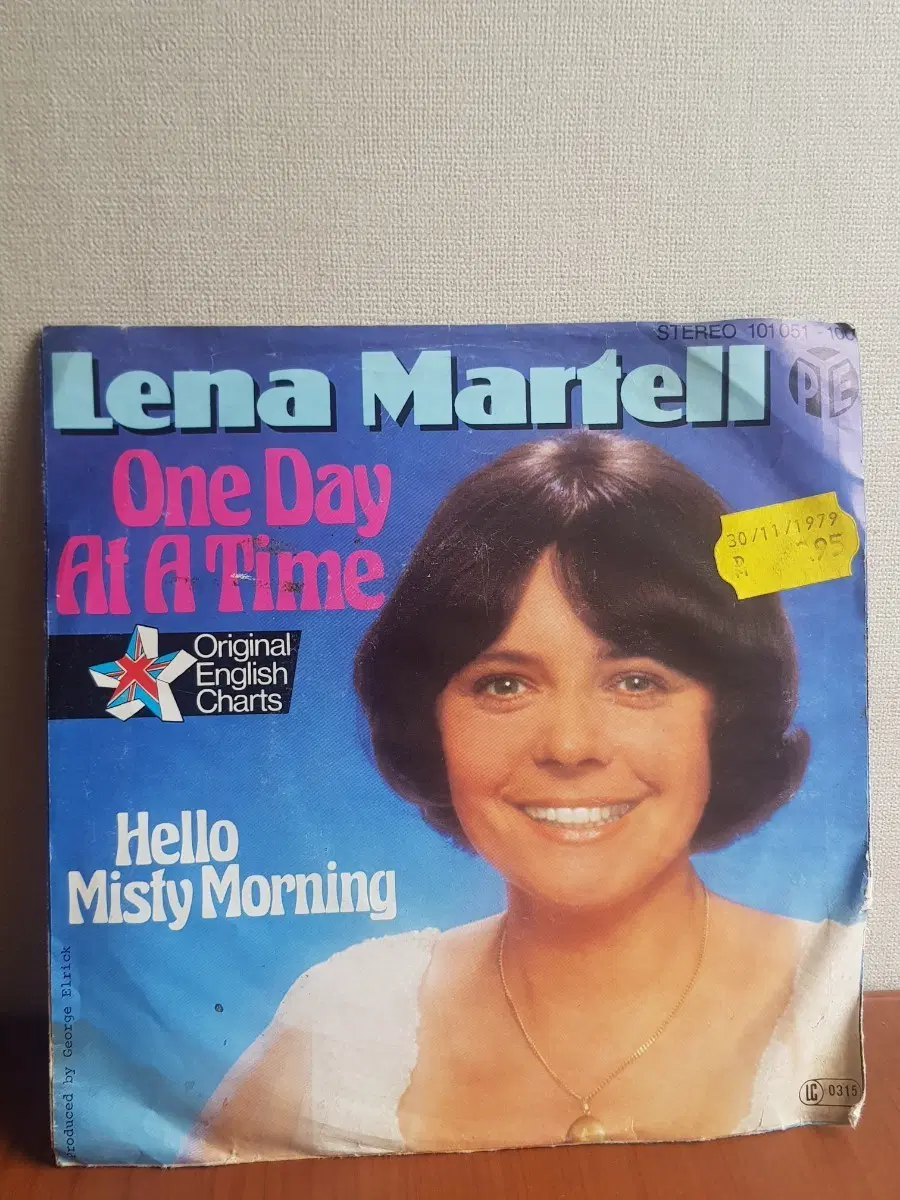 염가음반 Lena Martell 독일반 7인치싱글 바이닐vinyl 도넛판 올드팝엘피 zx