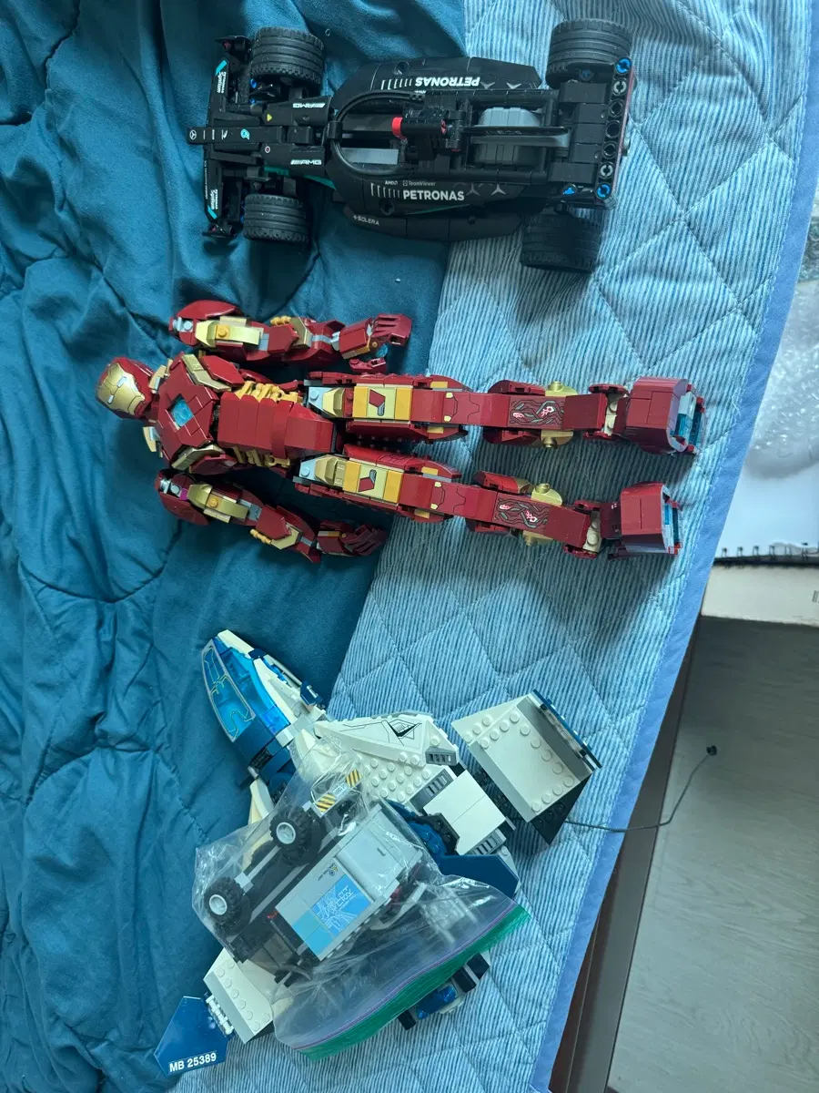 레고 아이언맨 moc 와 벌크
