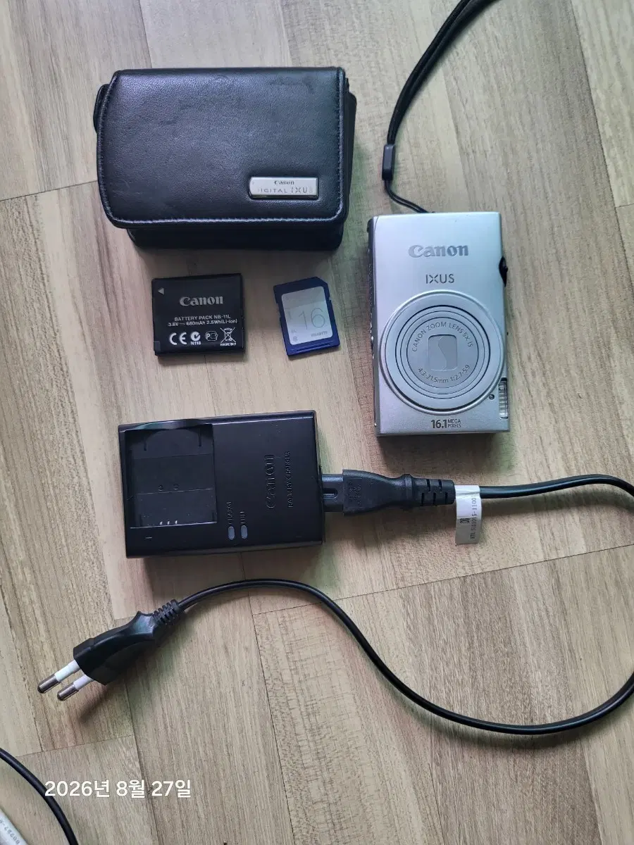 캐논 IXUS HS 125 HS 디지털 카메라 풀세트
