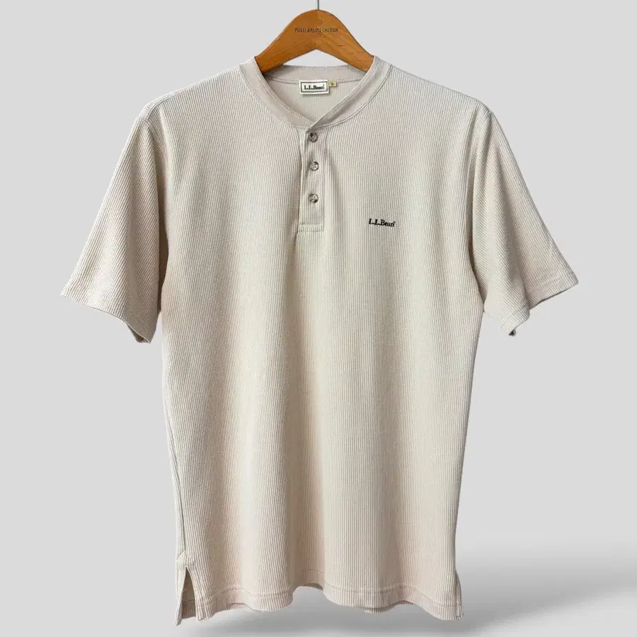(S)L.L.bean 엘엘빈 헨리넥 반팔티셔츠