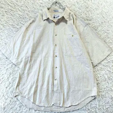90s goouch deadstock 코튼 셔츠 내추럴