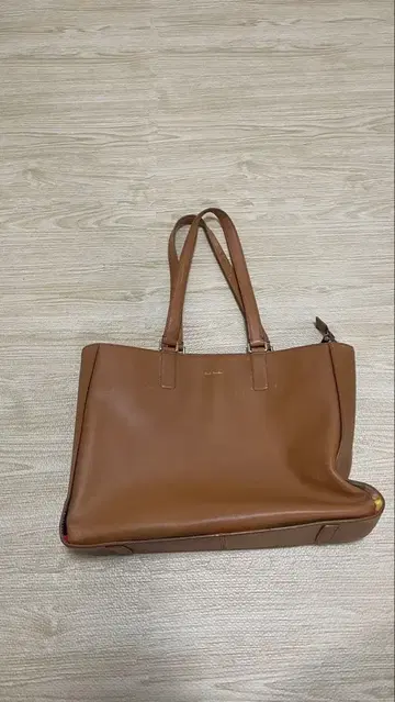 Paul Smith 폴스미스 가죽 토트백 브라운