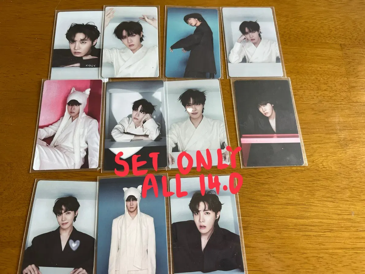 방탄 제이홉 잭인더박스 럭키드로우 럭드 특전 일괄 판매