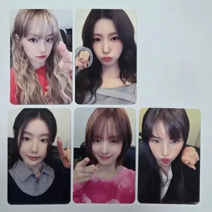 (여자)아이들 We are 메이크스타 영통 이벤트 미공포 포토카드 미연 민니 소연 우기 슈화