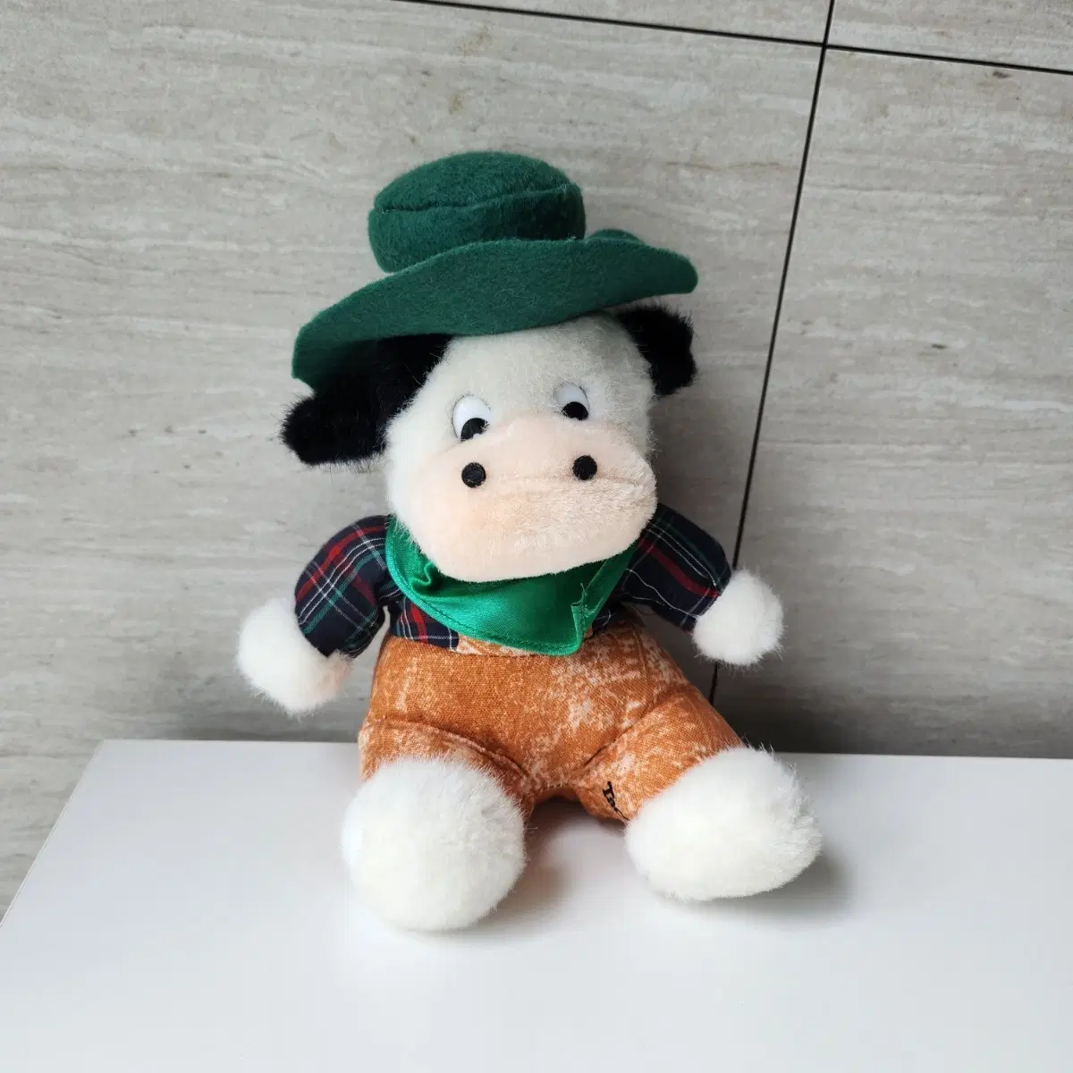 빈티지 젖소 인형