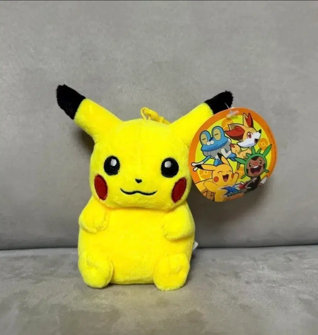 정품 포켓몬스터 피카츄 12cm 키링 인형