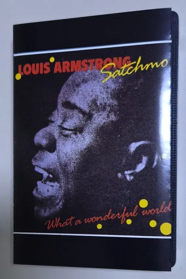 루이 암스트롱 Satchmo What a wonderful world (개봉 카세트테이프)