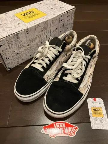 반스 VANS 피넛 스누피 올드스쿨 스니커즈 신발
