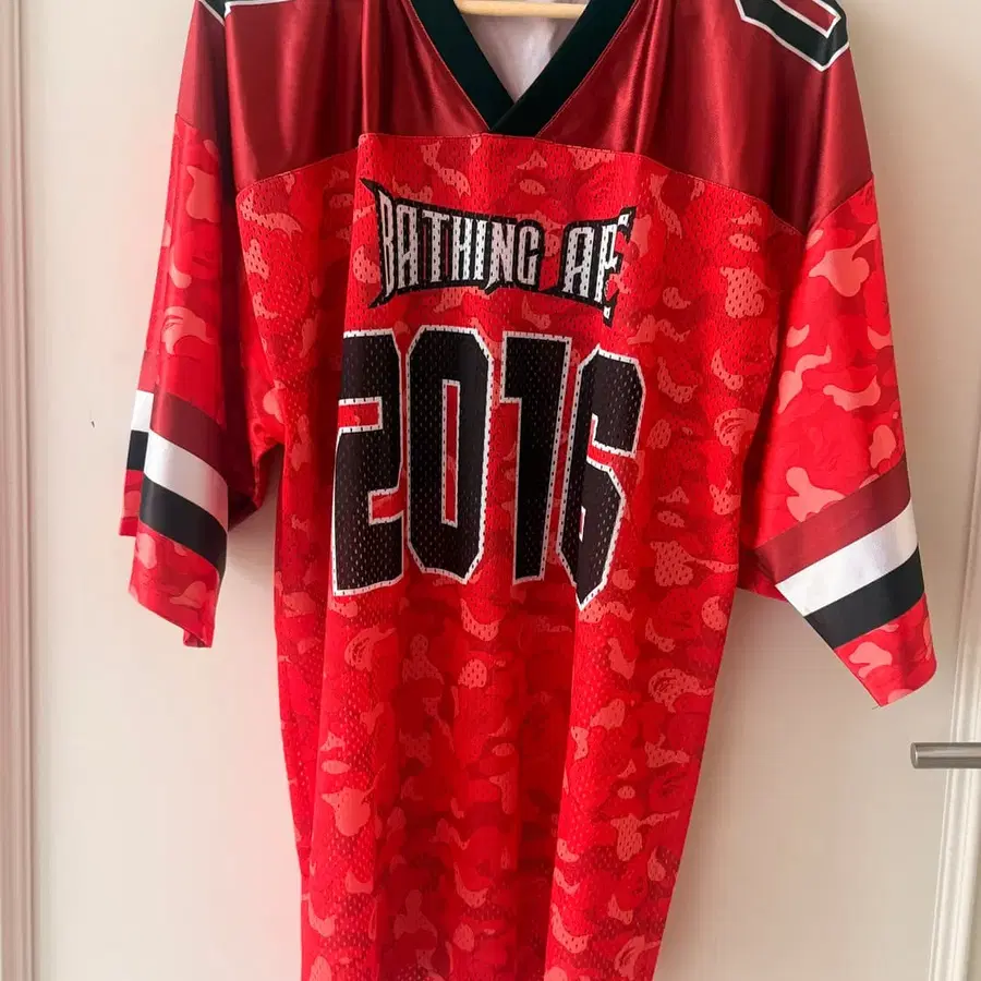 베이프(A Bathing Ape BAPE) 레드 카모져지  xl
