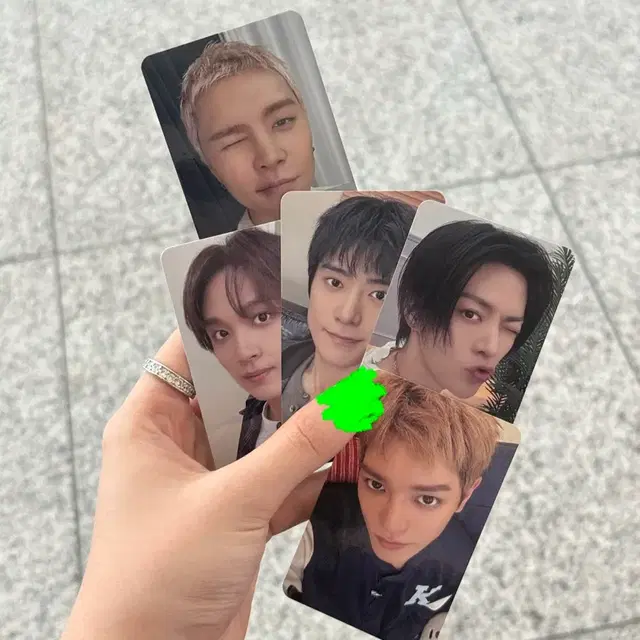 NCT127 live party ํฌํ ์นด๋ 5์ข
์ธํธ