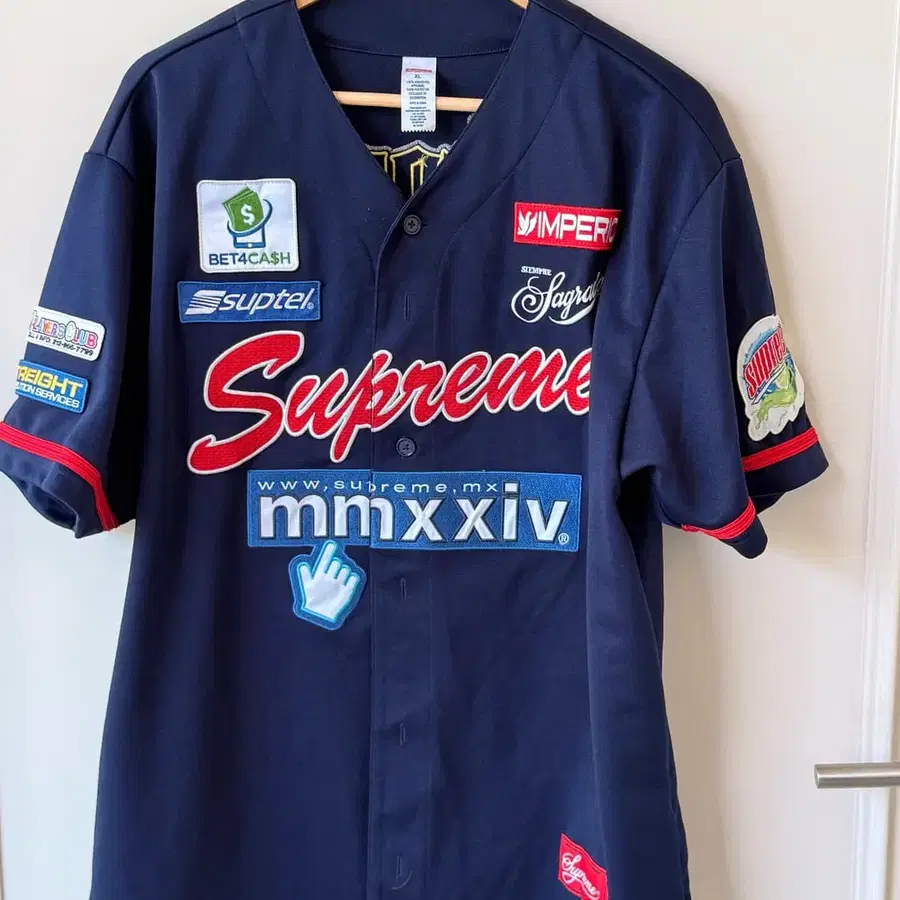 슈프림(Supreme) Baseball Jersey -24SS