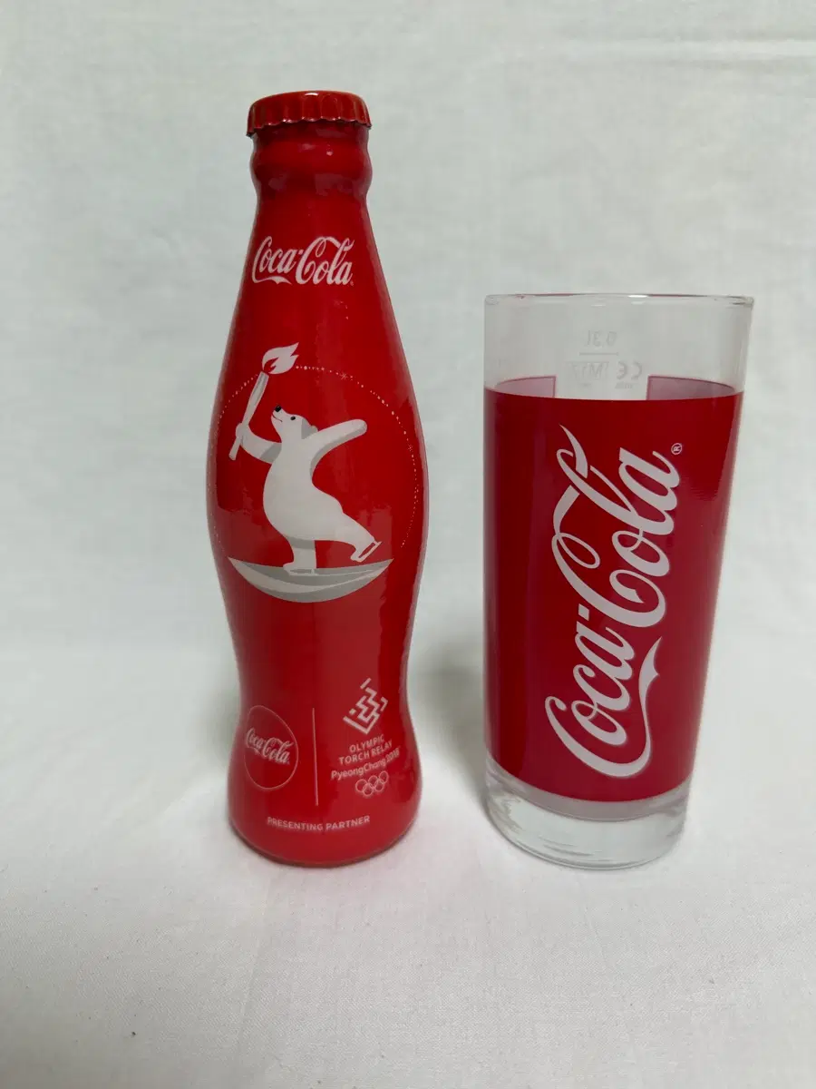 코카콜라 올림픽 기념 보틀 & 유리컵 일괄판매