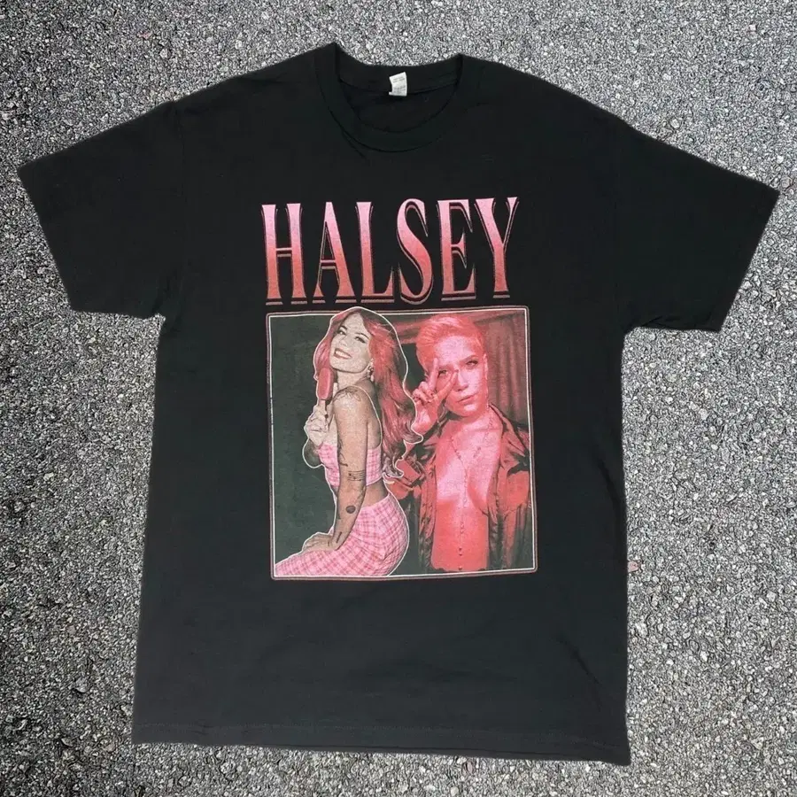 할시 Halsey 2025 북미 투어 락 그래픽 티셔츠 M