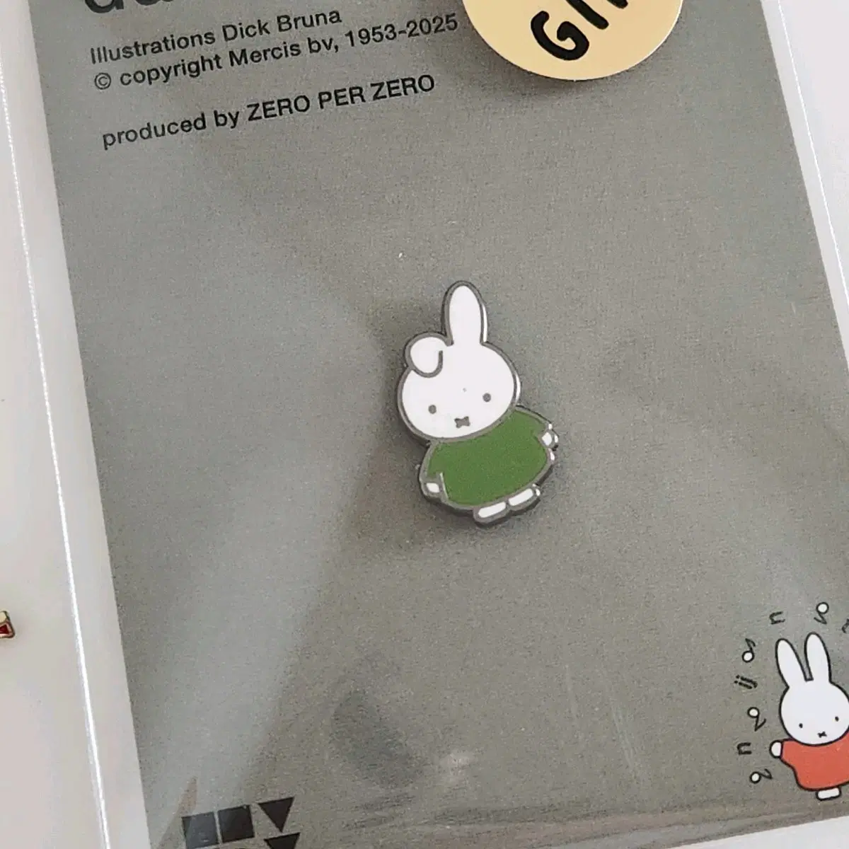 미피 핀뱃지 새상품