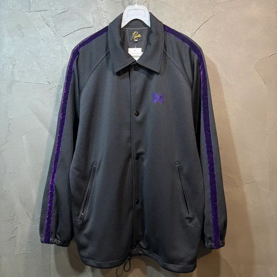 [XS] 19ss 니들스 Needles 벨루어 사이드 라인 코치자켓