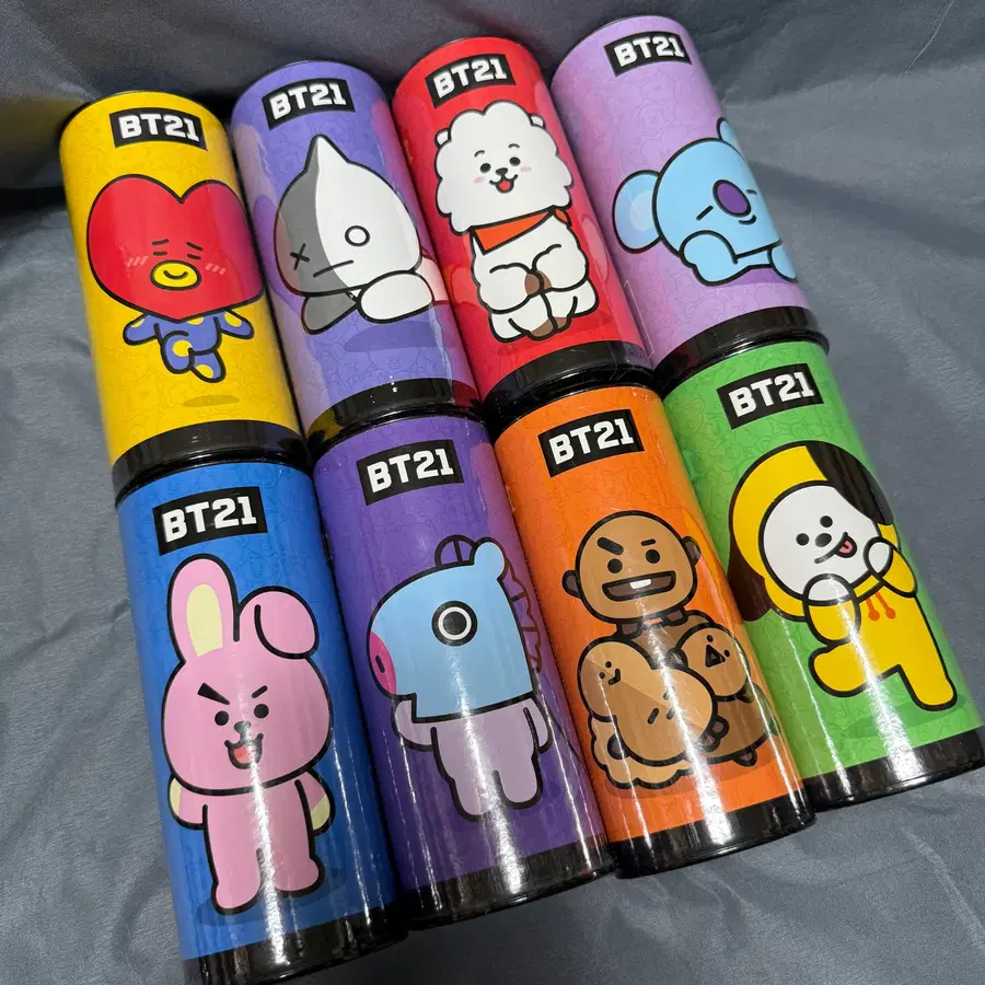 미개봉) BTS 직소퍼즐 BT21 150피스 8종 세트