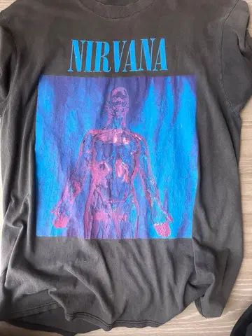 Nirvana 빈티지 T셔츠 Stedman 바디