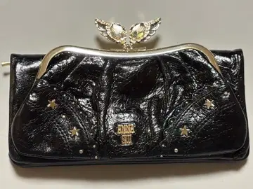 ANNA SUI 블랙 장지갑