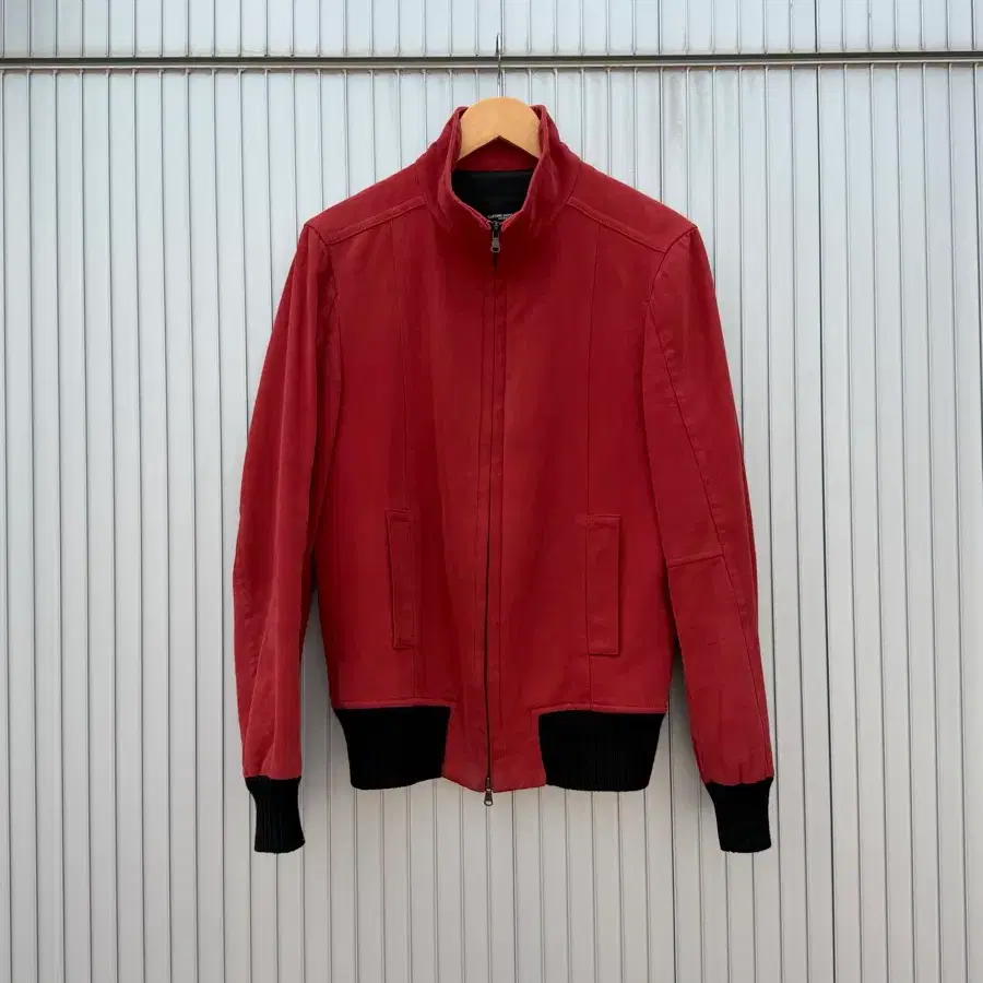 CoSTUME NATIONAL HOMME 레드 블루종 자켓