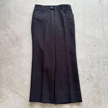 60s 70s 폴리개버 플레어 vintage 블랙
