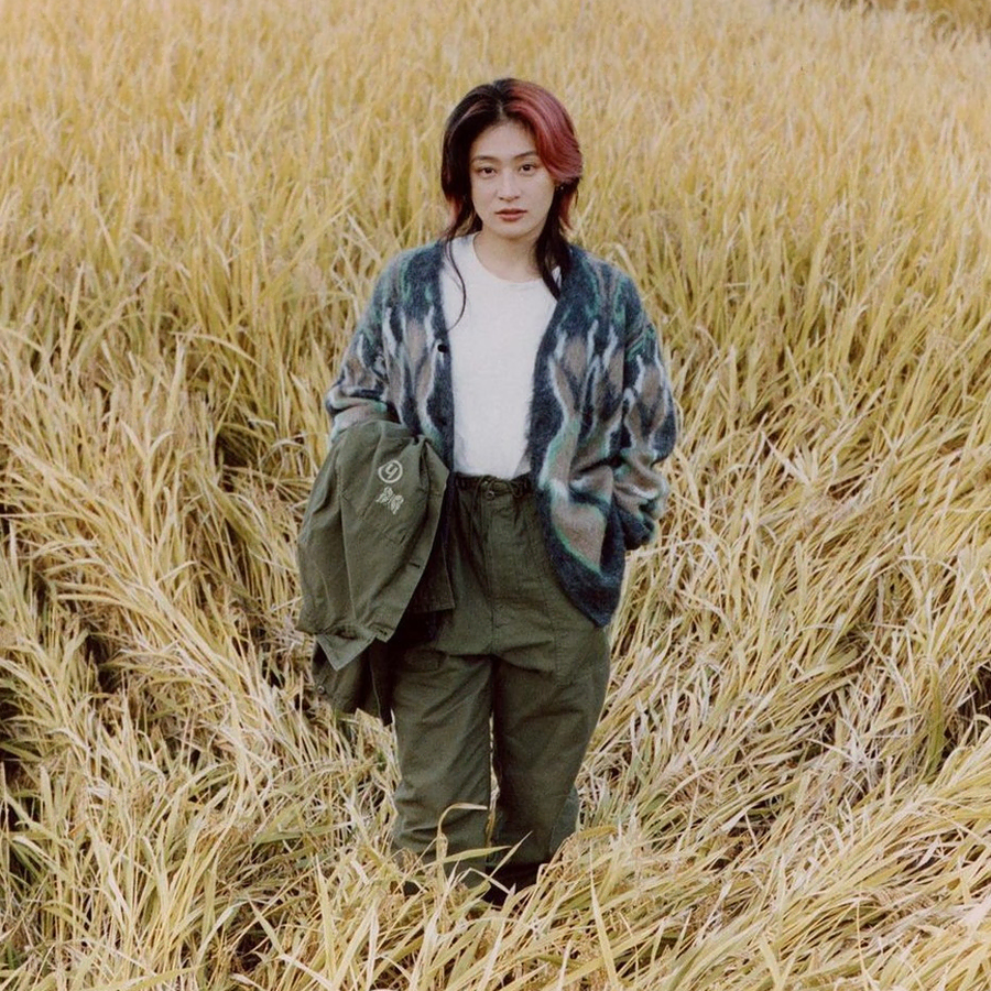 니들스 x 히든뉴욕 싸이키델릭 가디건 멀티