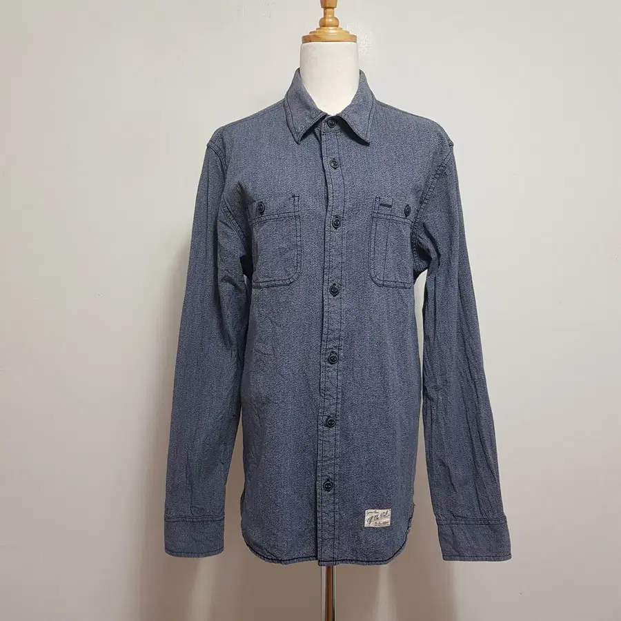 6751/VANS 남 95사이즈 블루셔츠/내옷방