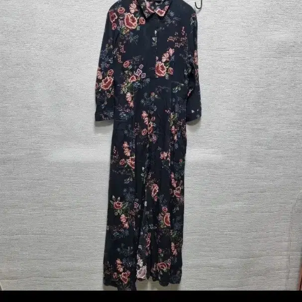 v223 자라 셔츠 롱 원피스